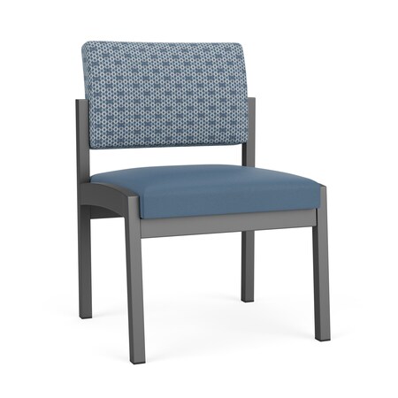 Lesro Lenox Armless Guest Chair, 22.5 in W 24.5 in L 32 in H LS1102
